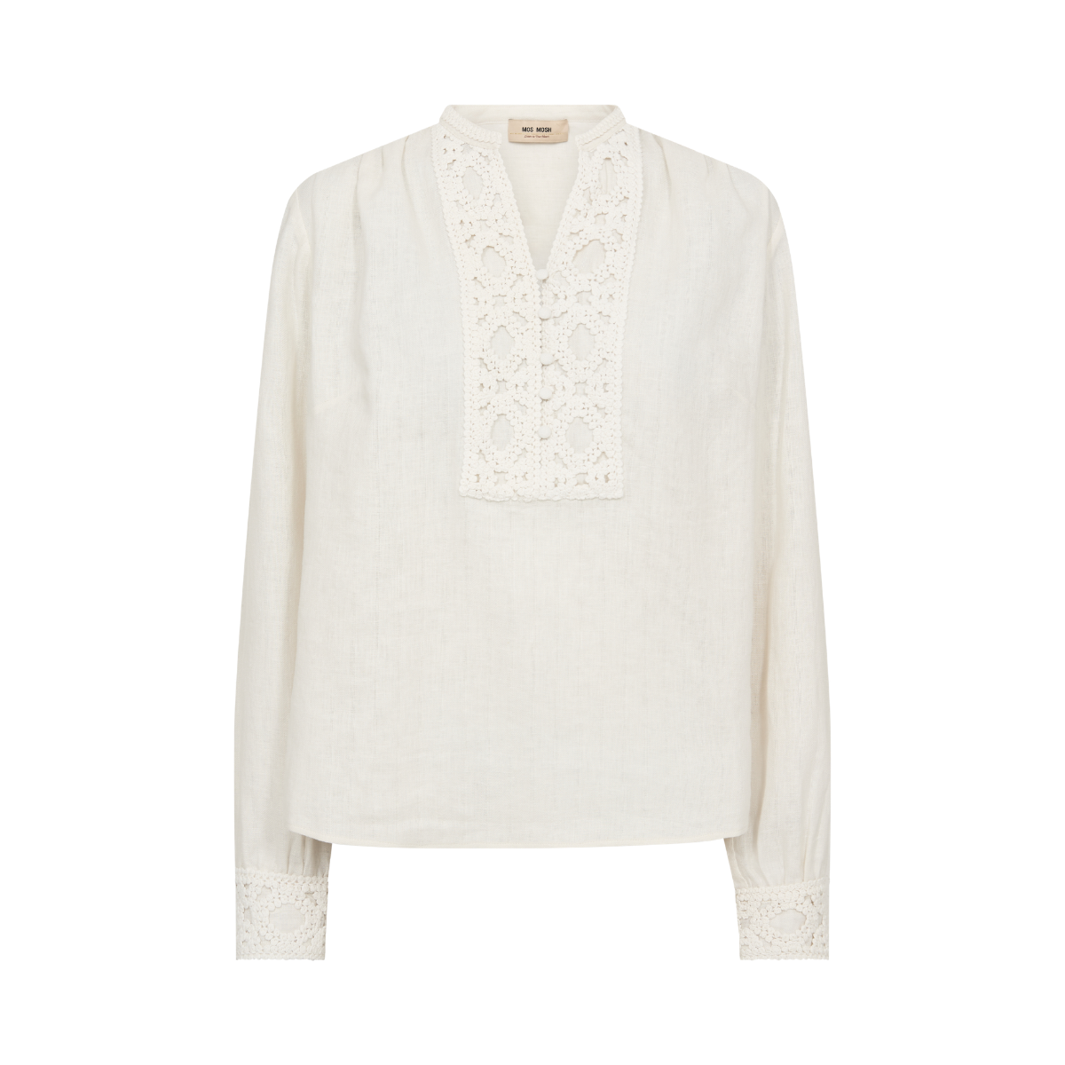 MMEvanda ls Blouse - Ecru