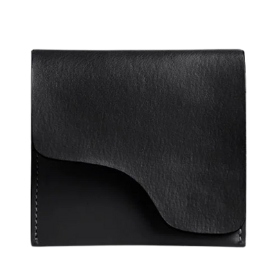 Olba Leather Wallet - Black