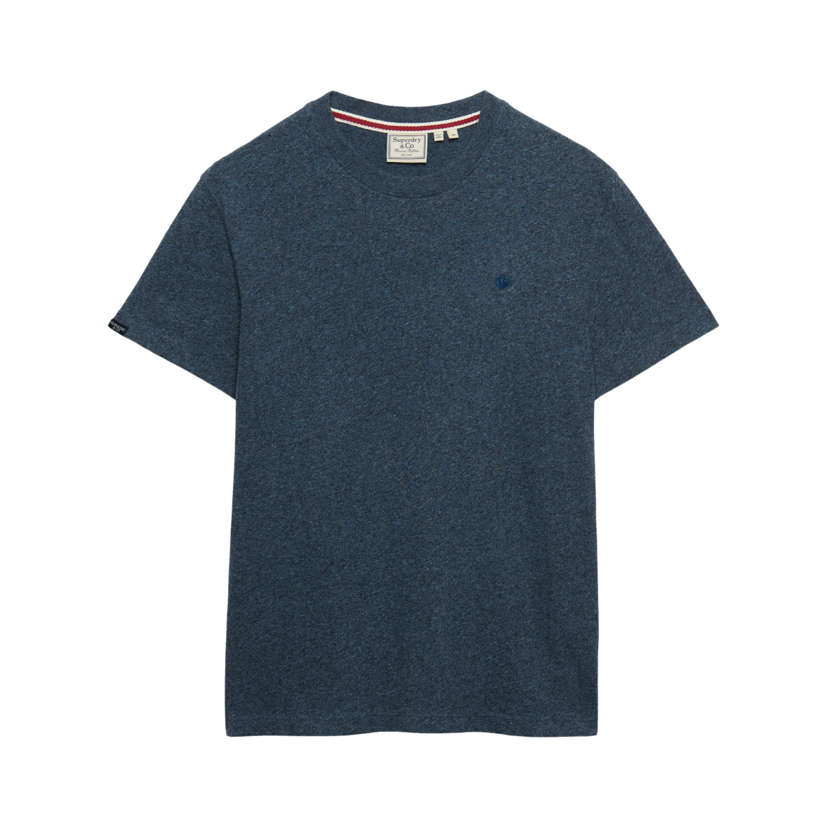 Essential Sdco Logo Emb Tee - Dark Blue Grit/Pure Navy