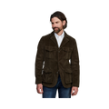 Corduroy Safari Jacket - Dark Green
