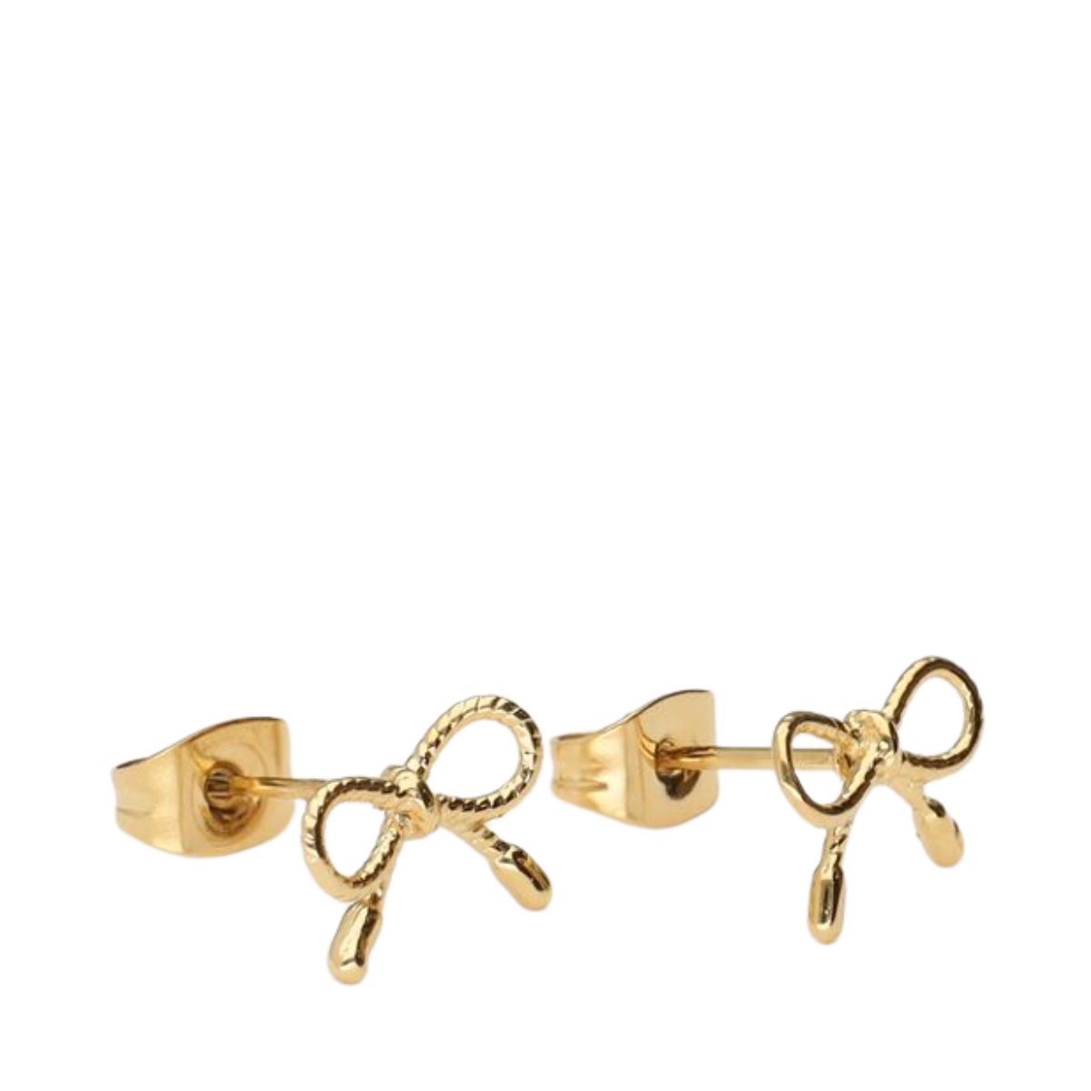 Earstuds bow mini - Gold
