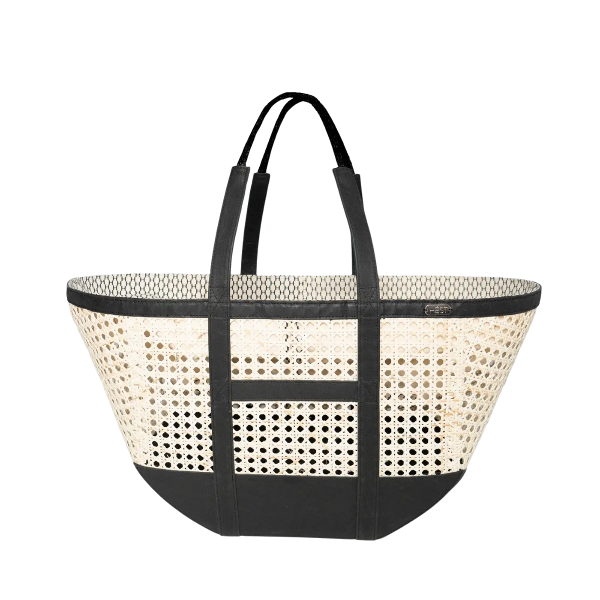 Rattan Bag - Jet Black