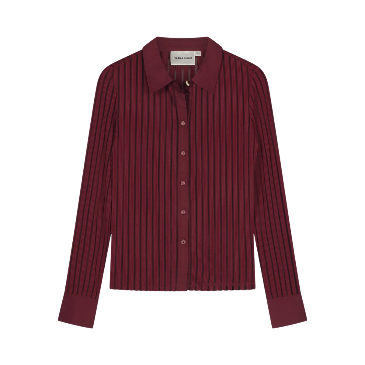 Georgia Blouse - Deep Burgundy