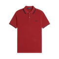 TWIN TIPPED FP SHIRT - Burtn Red/Navy