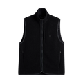 Duncan Wool Fleece Vest - Black