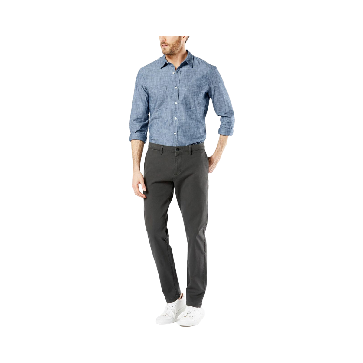 Smart 360 Chino Tapered - Grey