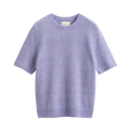 Alpaca Blend C-Neck SS - Misty Lavender