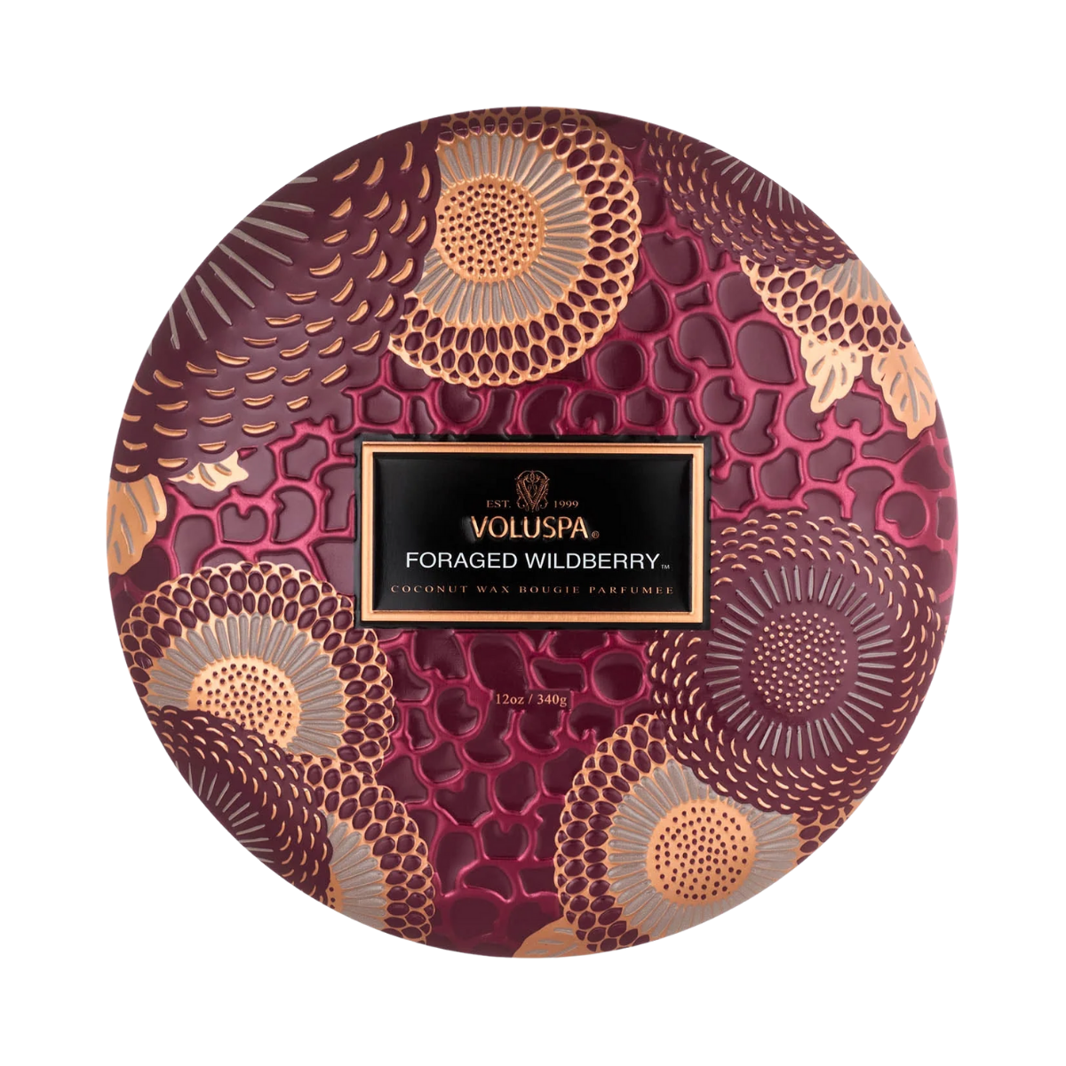 3 Wick Tin Candle - Foraged Wildberry