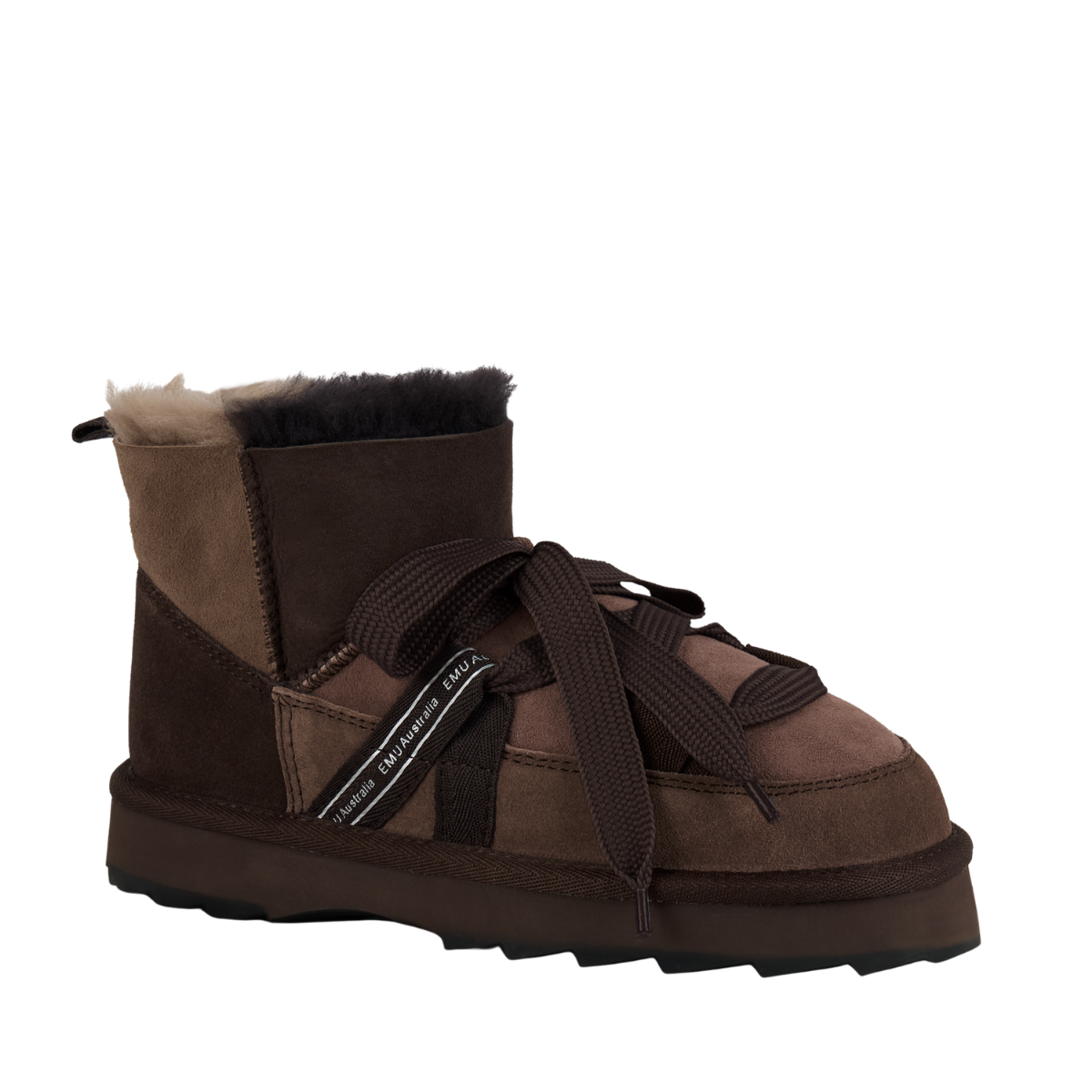 Blurred Micro Patchwork - Chocolate