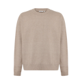 Soufflé Yarn Sweater - Light feather gray