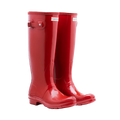 Womens Original Tall Gloss Boot - Red