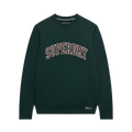 Athletic Applique Relaxed Crew - 27E Enamel Green