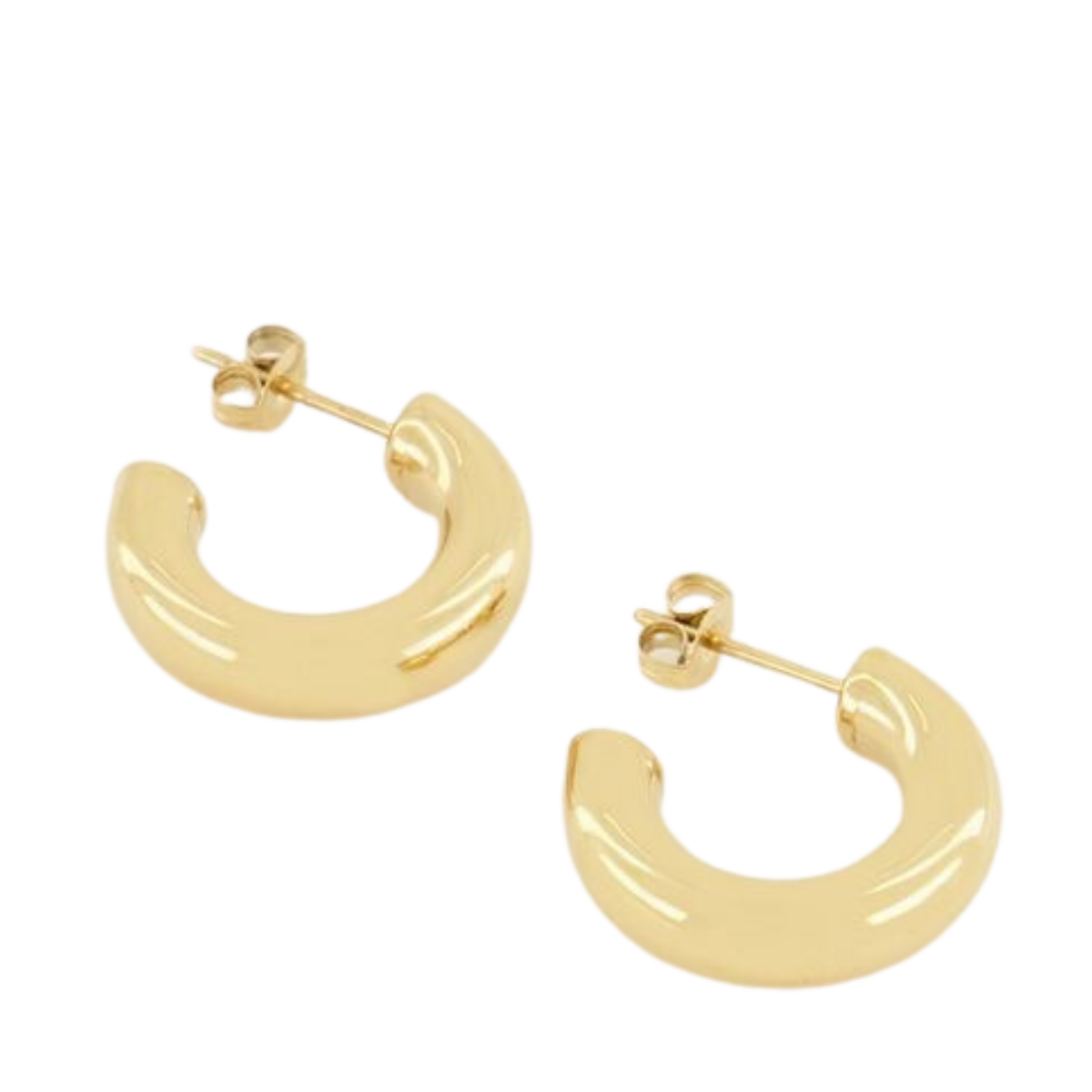 Oorringen Open Klein - 1200 Gold