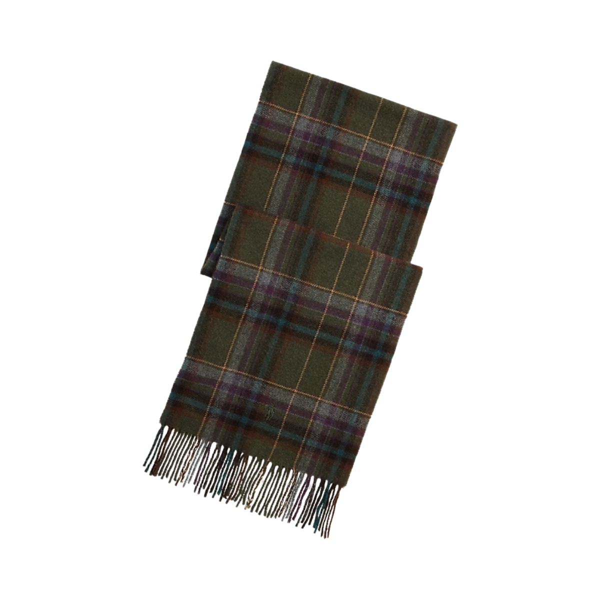 Classic Scarf Oblong - Olive