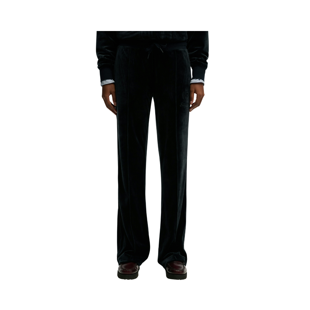 Country Club Velour Jogger - Eclipse Navy