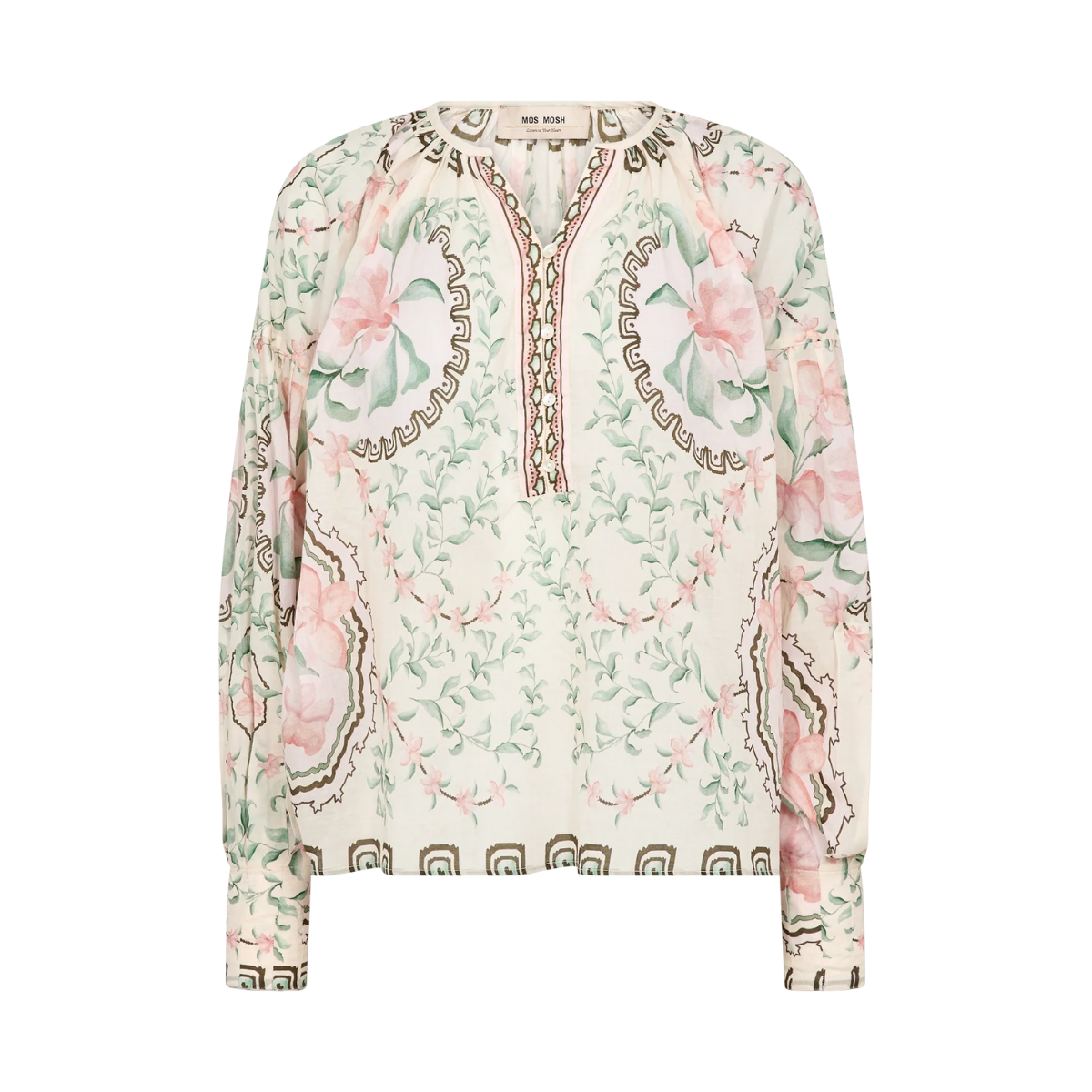 MMWylde Orchid Blouse - Turf Green