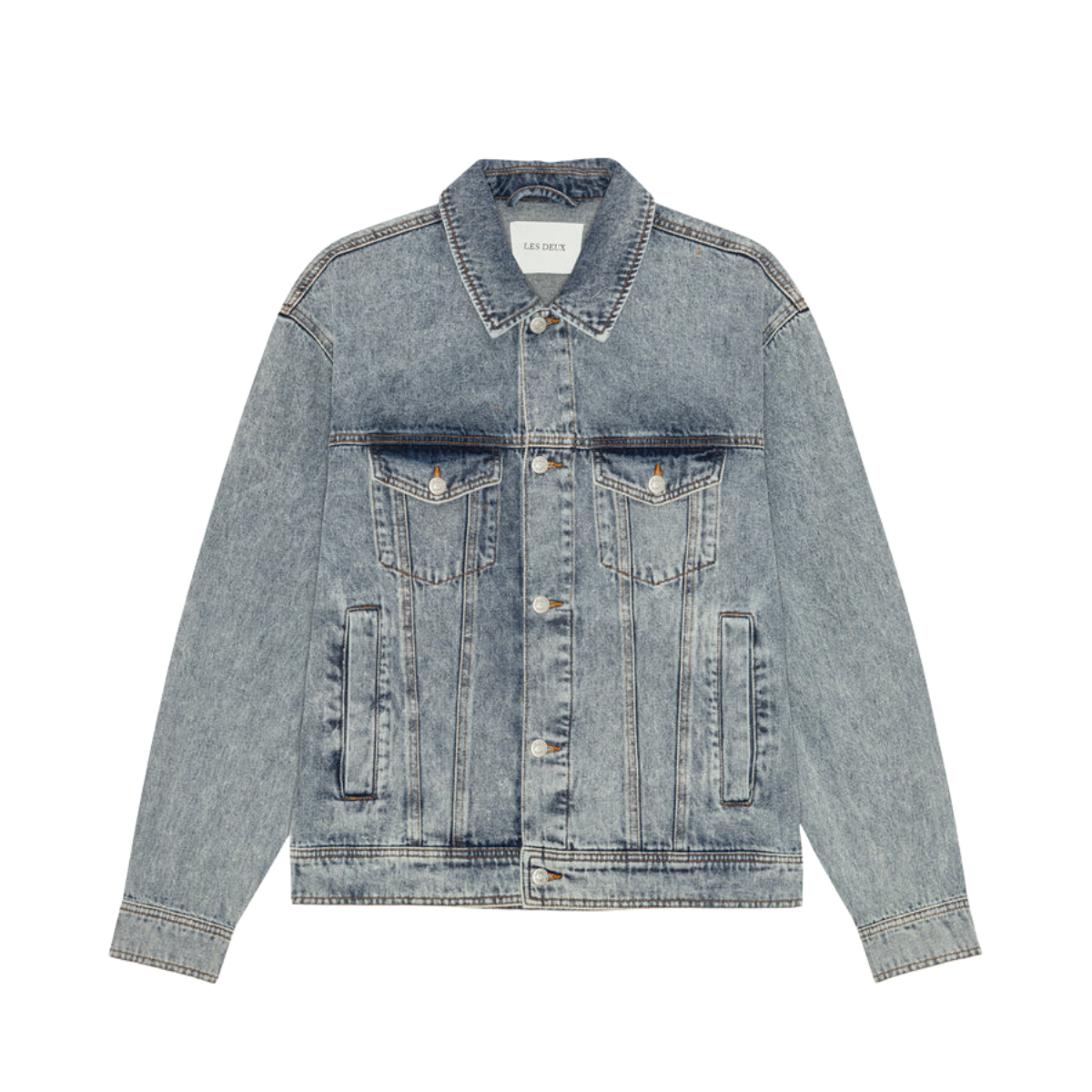 Rally Ice Blue Denim Jacket - Light Ice Blue Wash