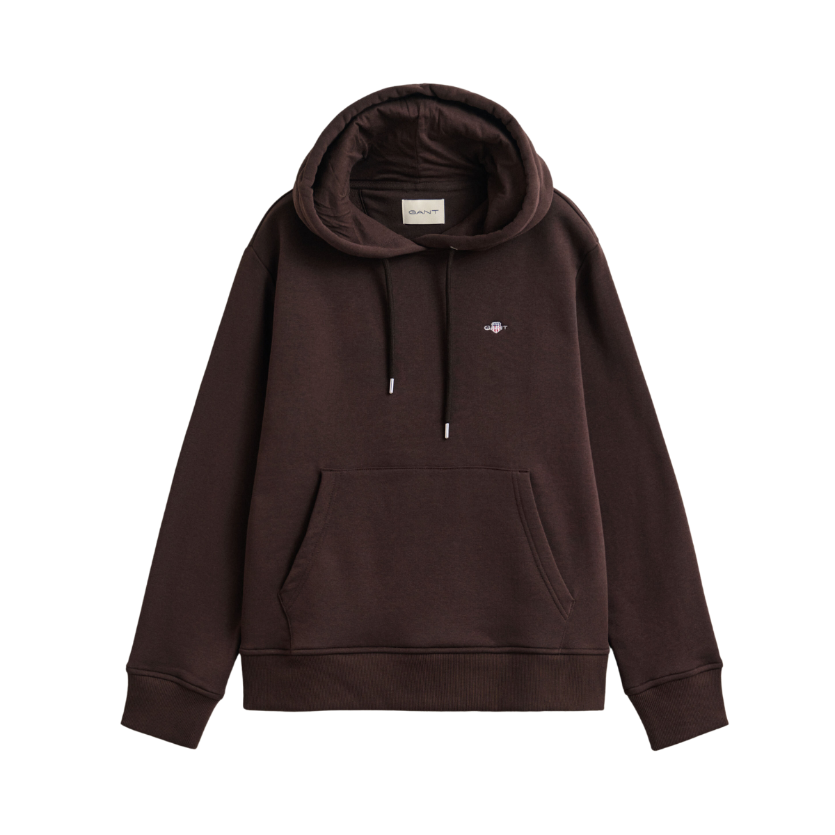 Shield Hoodie - Deep Brown
