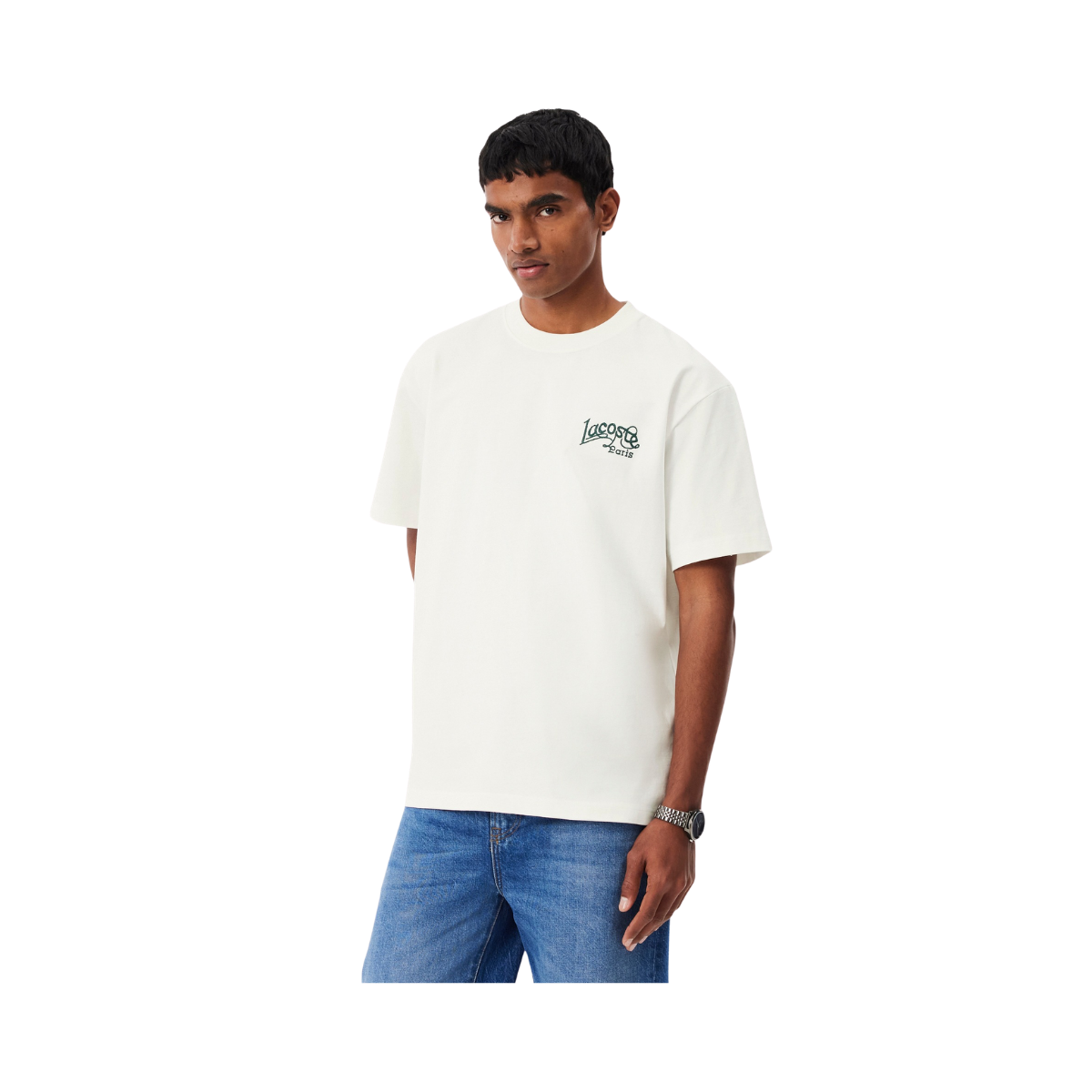 Crewneck T-Shirt - Flour