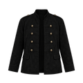 Uniform Suede Jacket - Black