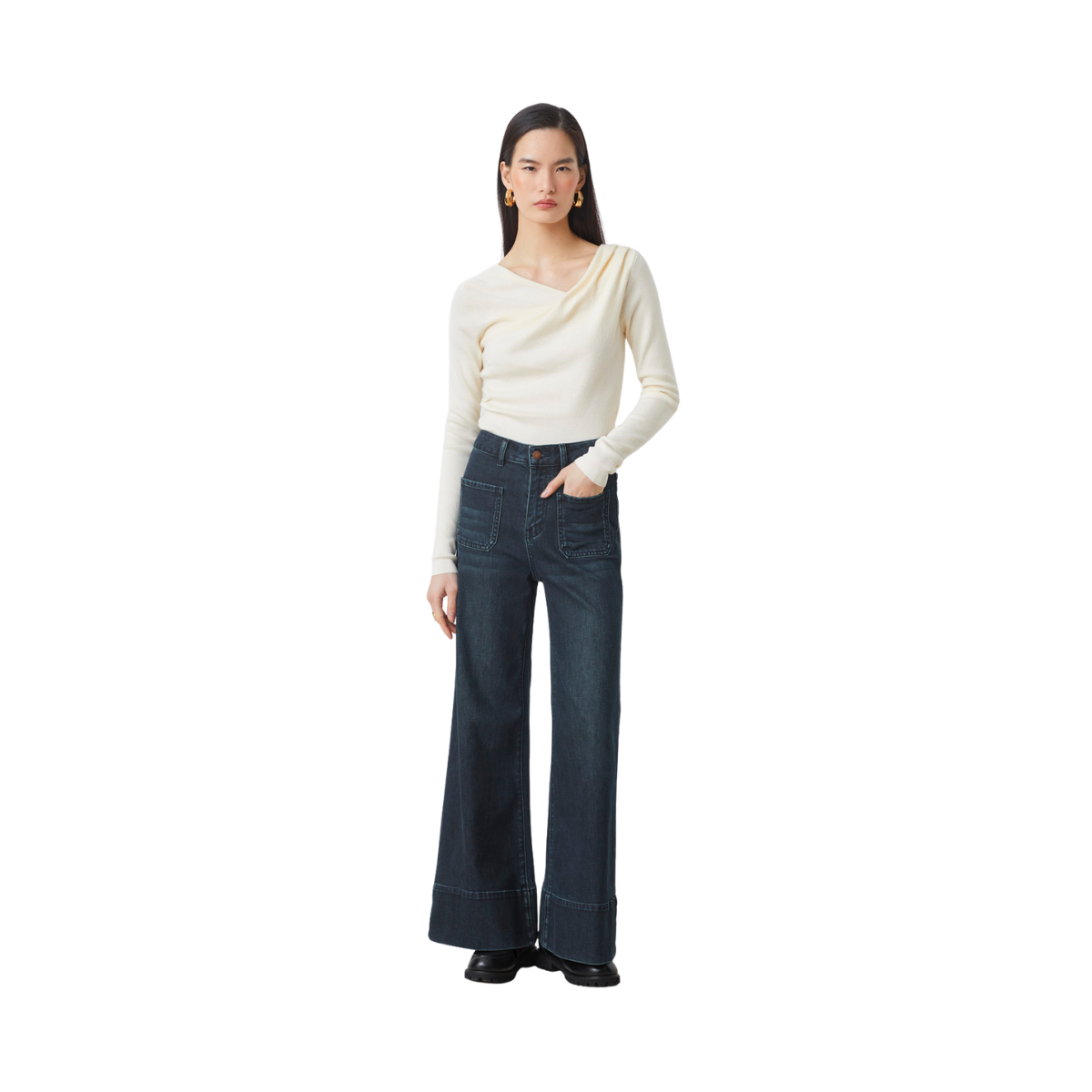 Pull Pleor - Blanc Casse