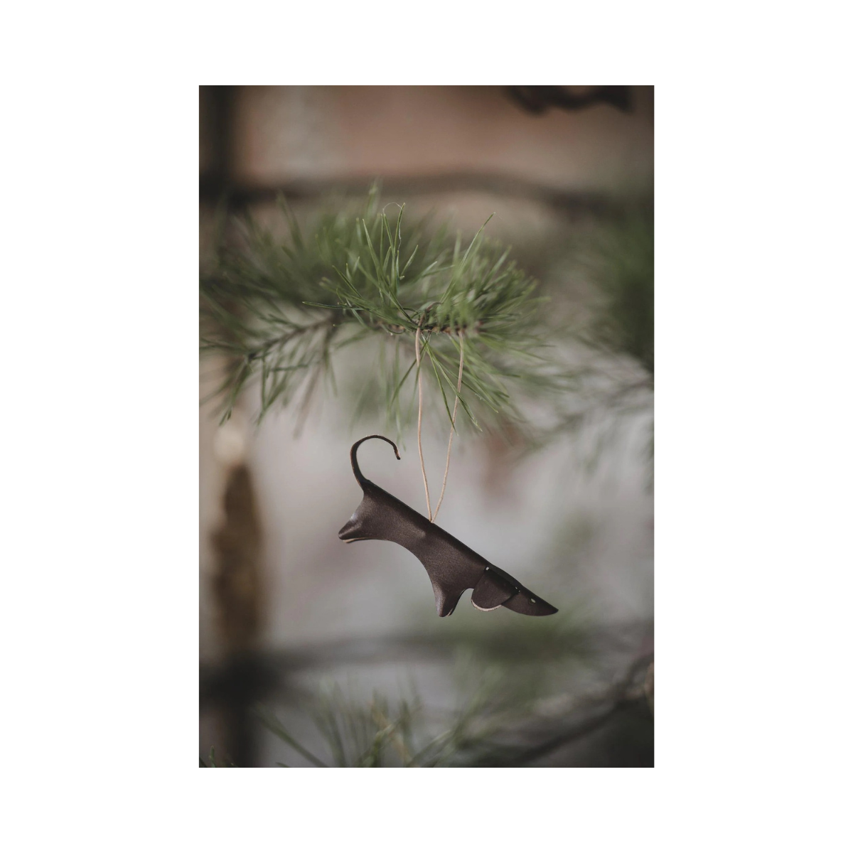 Ornament Doggy Julgransdekoration - Brown