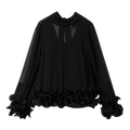 N-Latanietta Blouse - Black