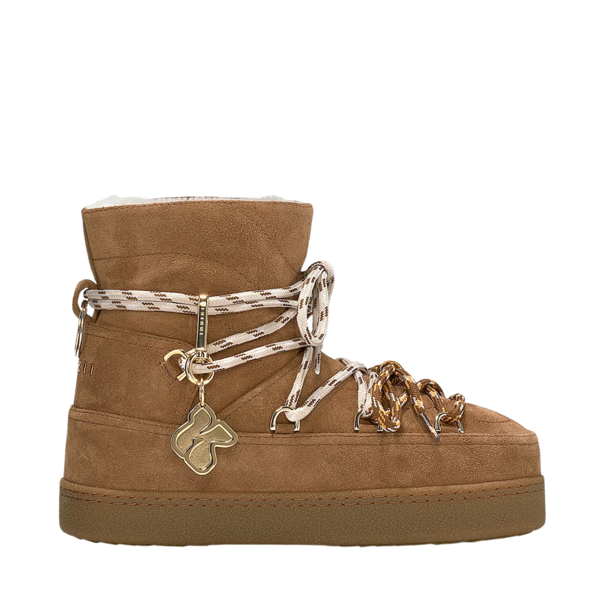 Quilted Suede - Brown