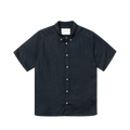 Kris Linen SS Shirt - Navy