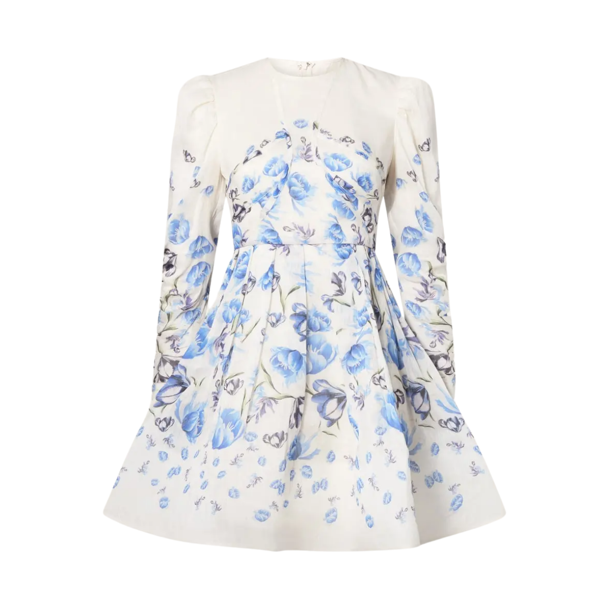 Leoni Mini Dress - Tulip Blue