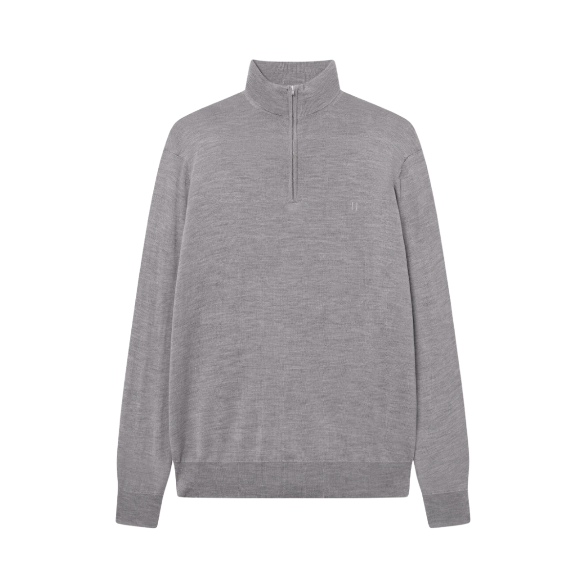 Greyson Half-Zip Merino Knit - Grey