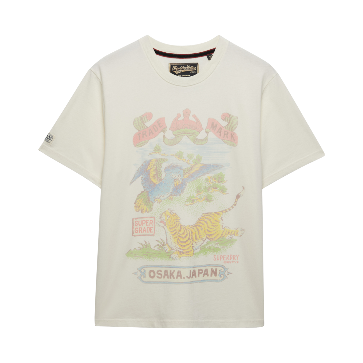 Tokyo Relaxed Tee - Cream