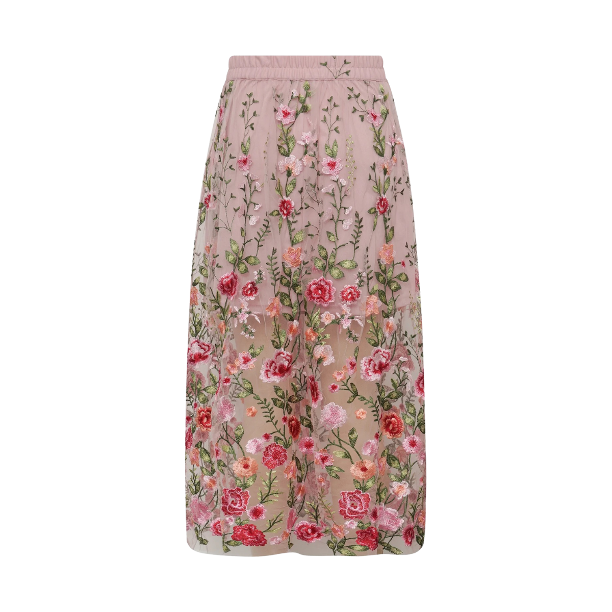 Fuschia Skirt - Rose/Red