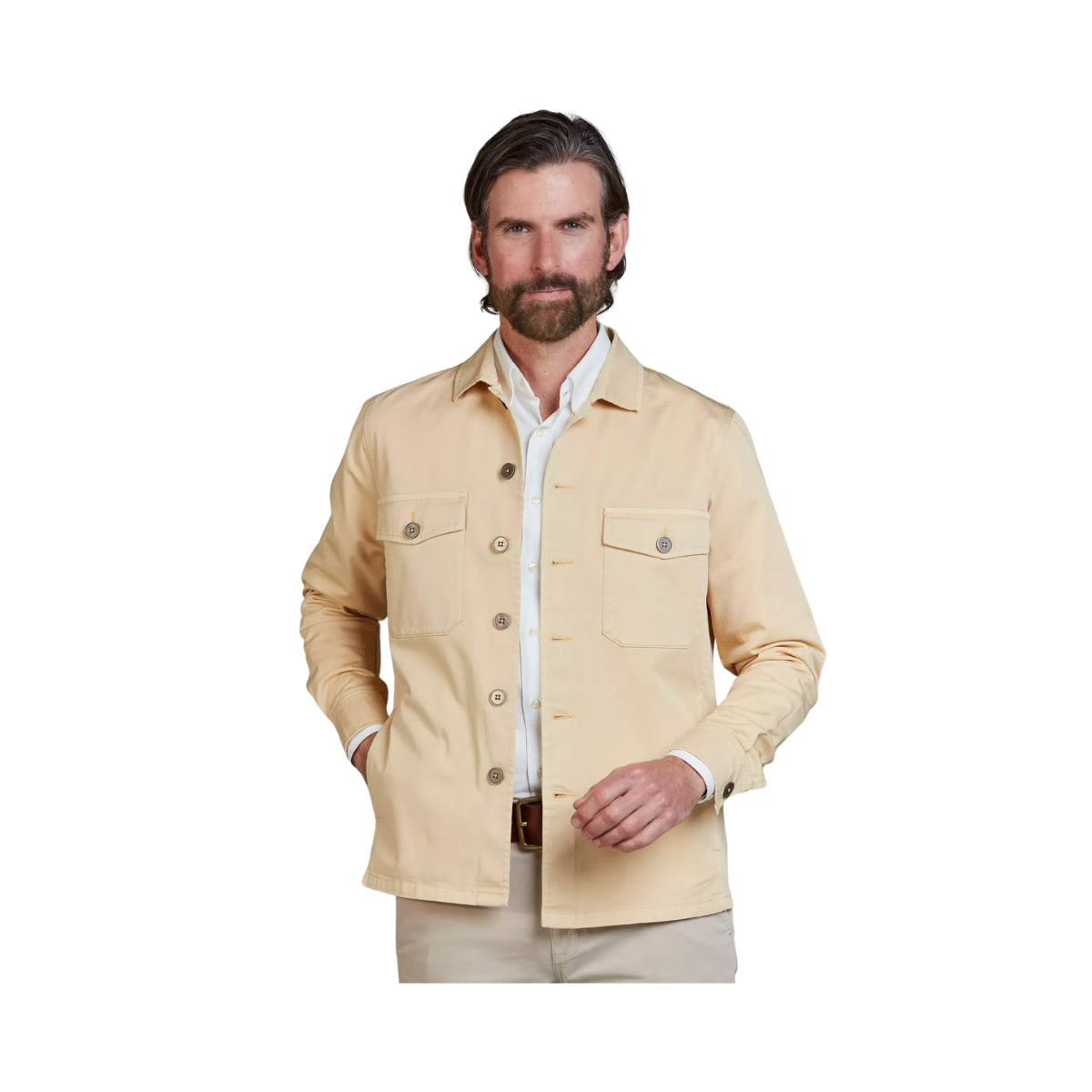 Clearwater Overshirt - Light Yellow