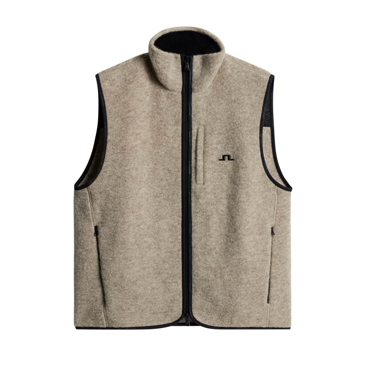 Duncan Wool Fleece Vest - Moonbeam