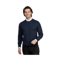 Crew Neck Sweater - Dark Blue