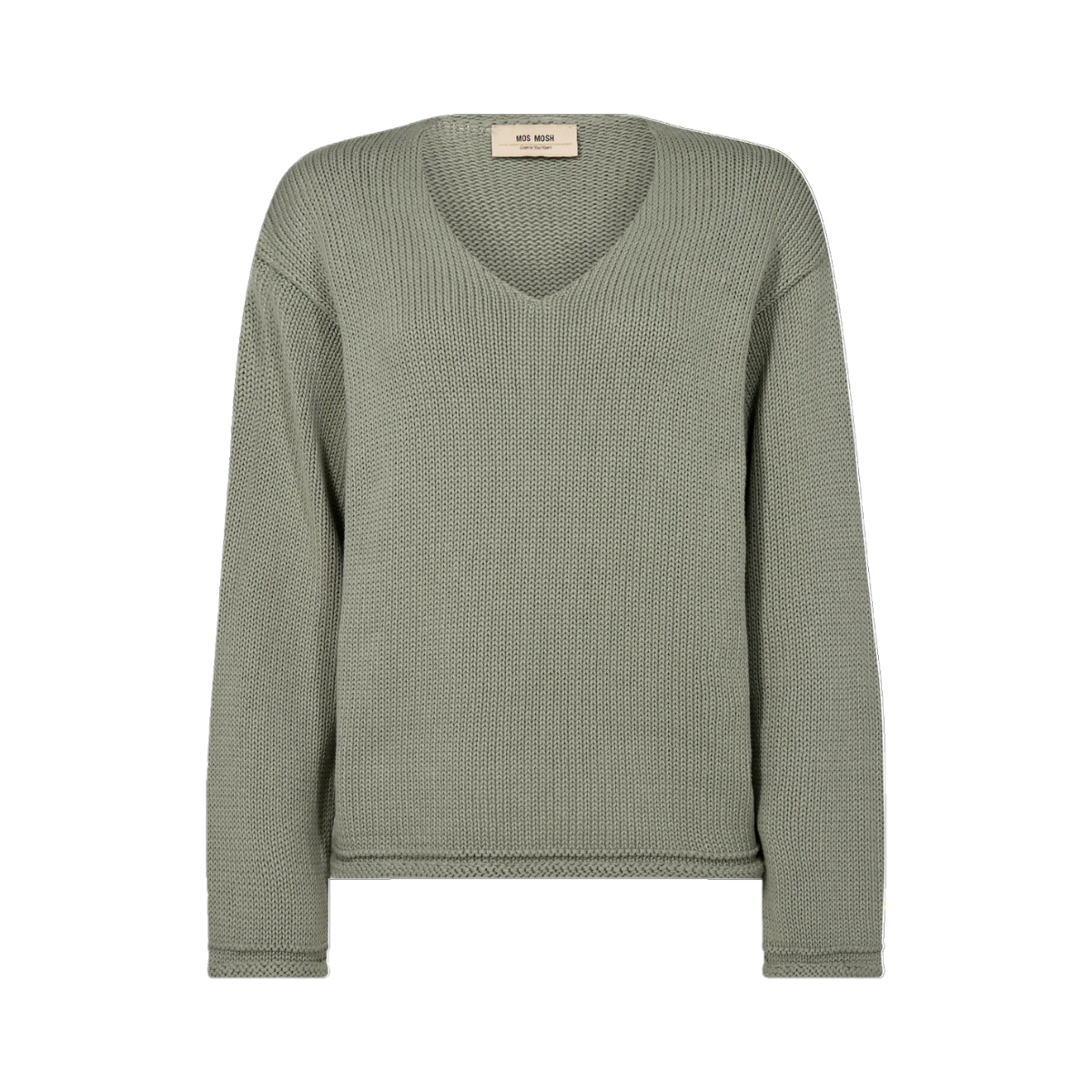 MMBine LS V-neck Knit - Shadow