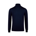 Pullover Knitted Roll Neck - Navy