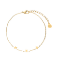 Bracelet Three Stars - Gold