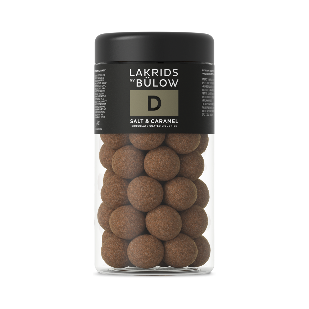 Chocolate Coated Liquorice - D - Salt & Caramel
