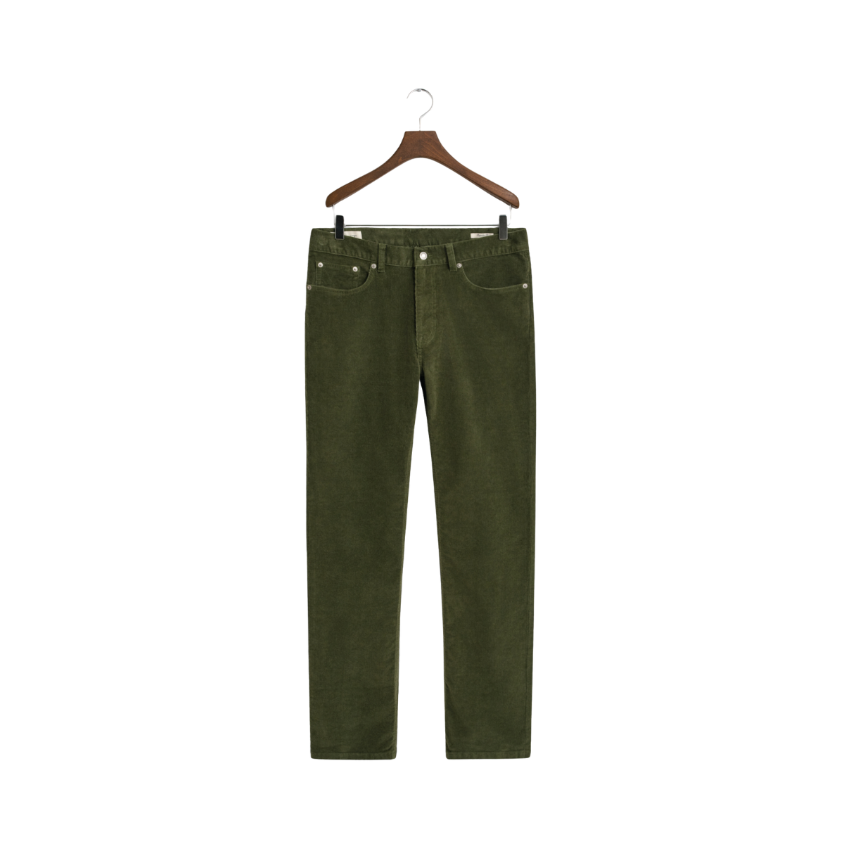 Reg Cord Jeans - Country Green