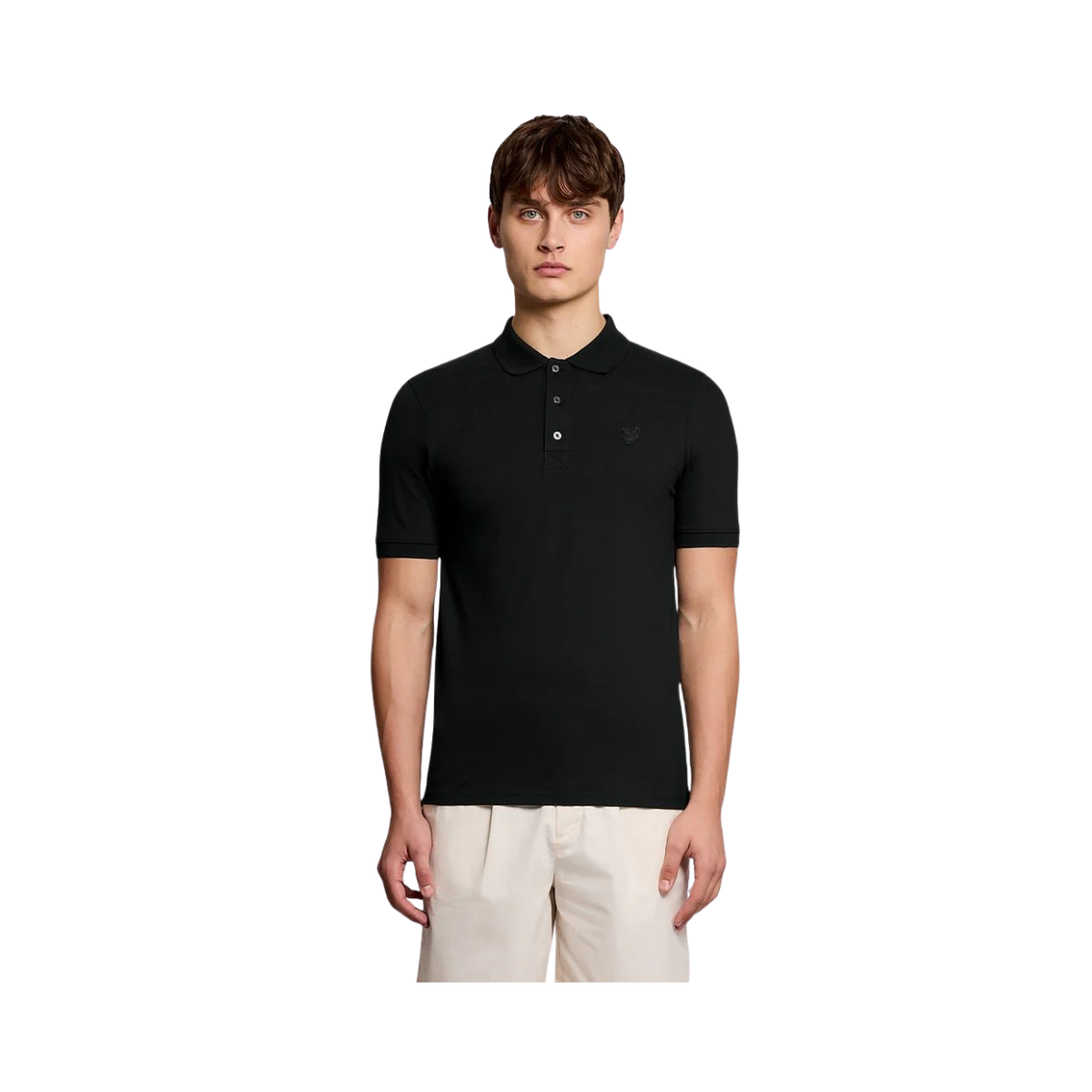 Superfine Polo Shirt - Jet Black