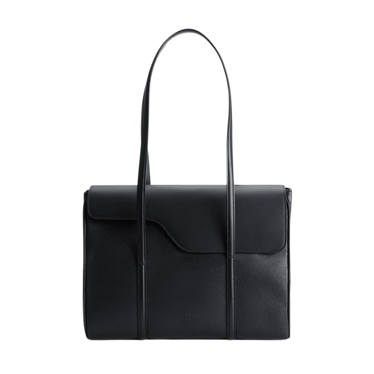 Abriola Black Grained Calf - Black