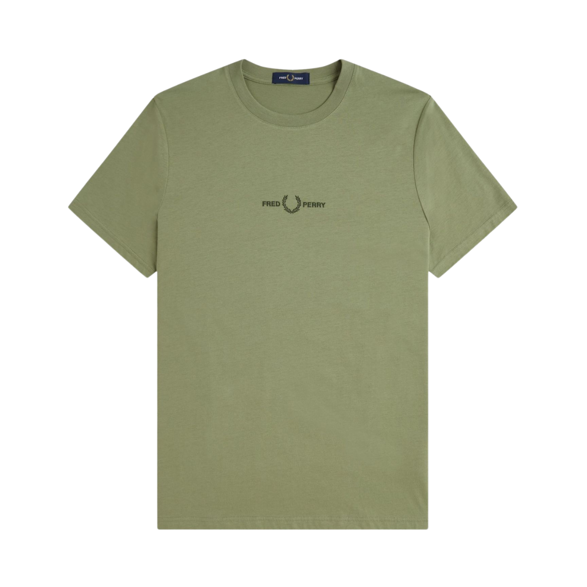 EMBROIDERED T-SHIRT - Olive Mint