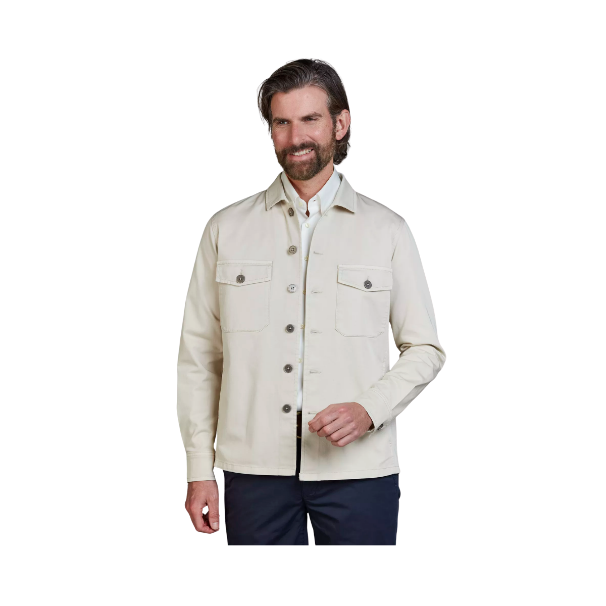 Clearwater Overshirt - Irish White