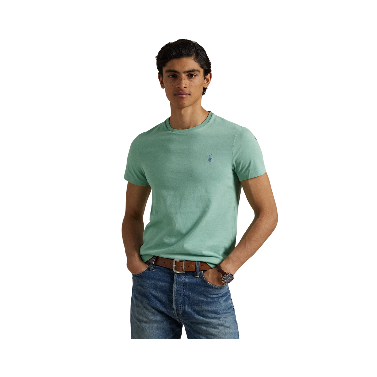 Classic Fit Crewneck T-Shirt - Celadon