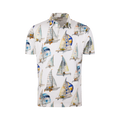 Polo Shirt Printed Pique - Multi Pattern