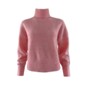 Frida Mock Neck - Dust Pink