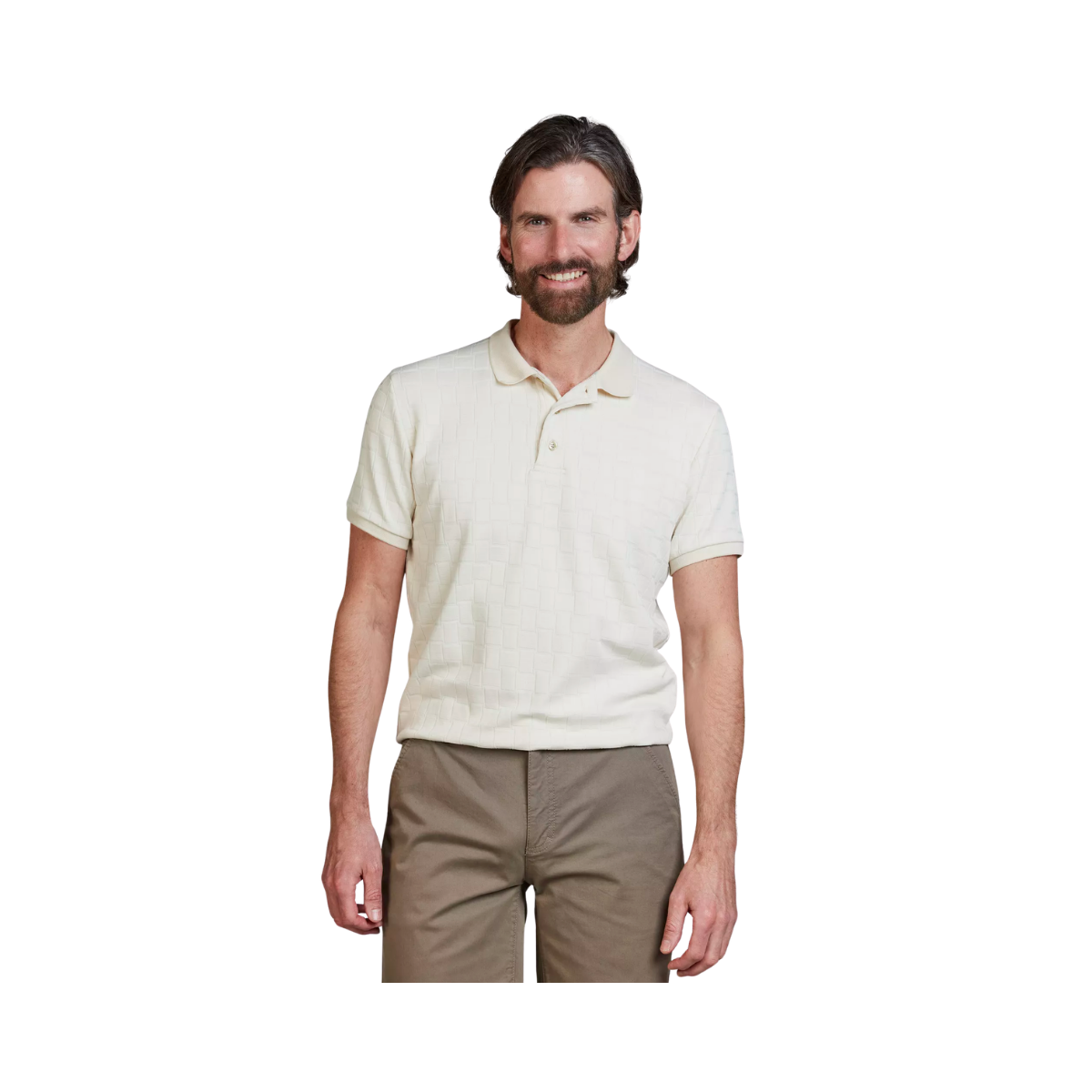 Structure Polo - Offwhite