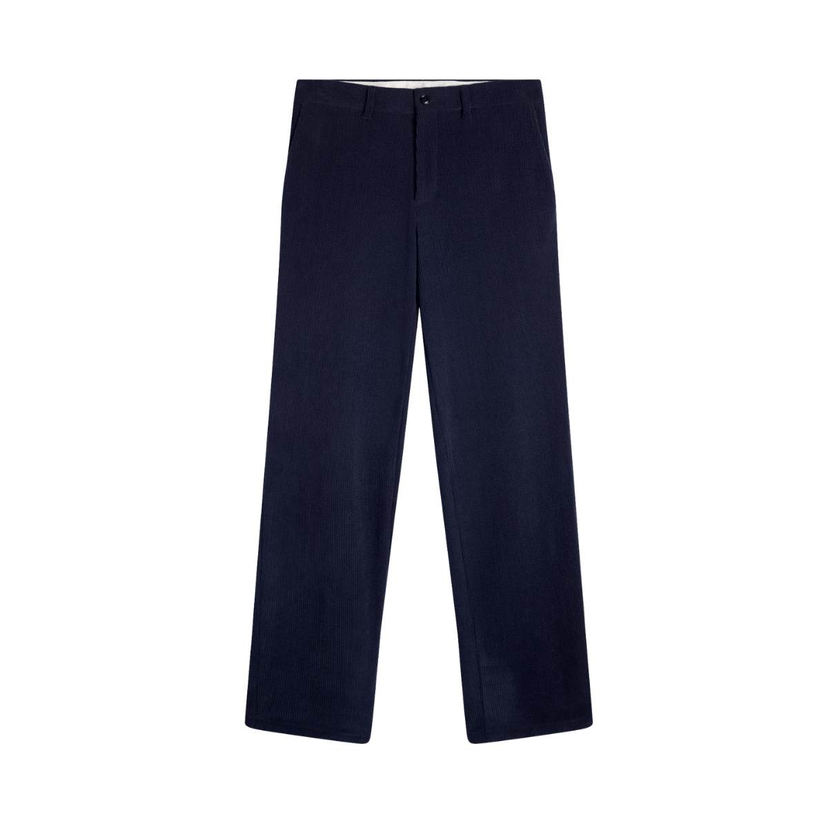 Logan Drape Cord Pants - JL Navy